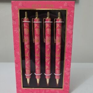 James Burke Collection Pens, Set of 4, New-in-Box